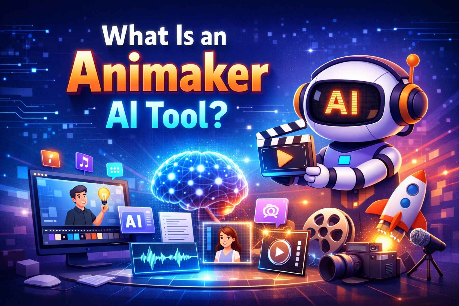 What Is an Animaker AI Tool?
