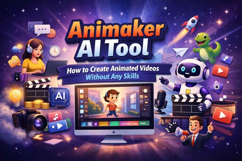 Animaker AI Tool How to Create Animated Videos Without Any Skills