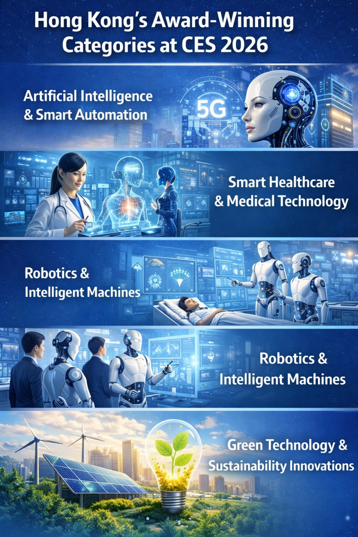Hong Kong’s Award-Winning Categories at CES 2026