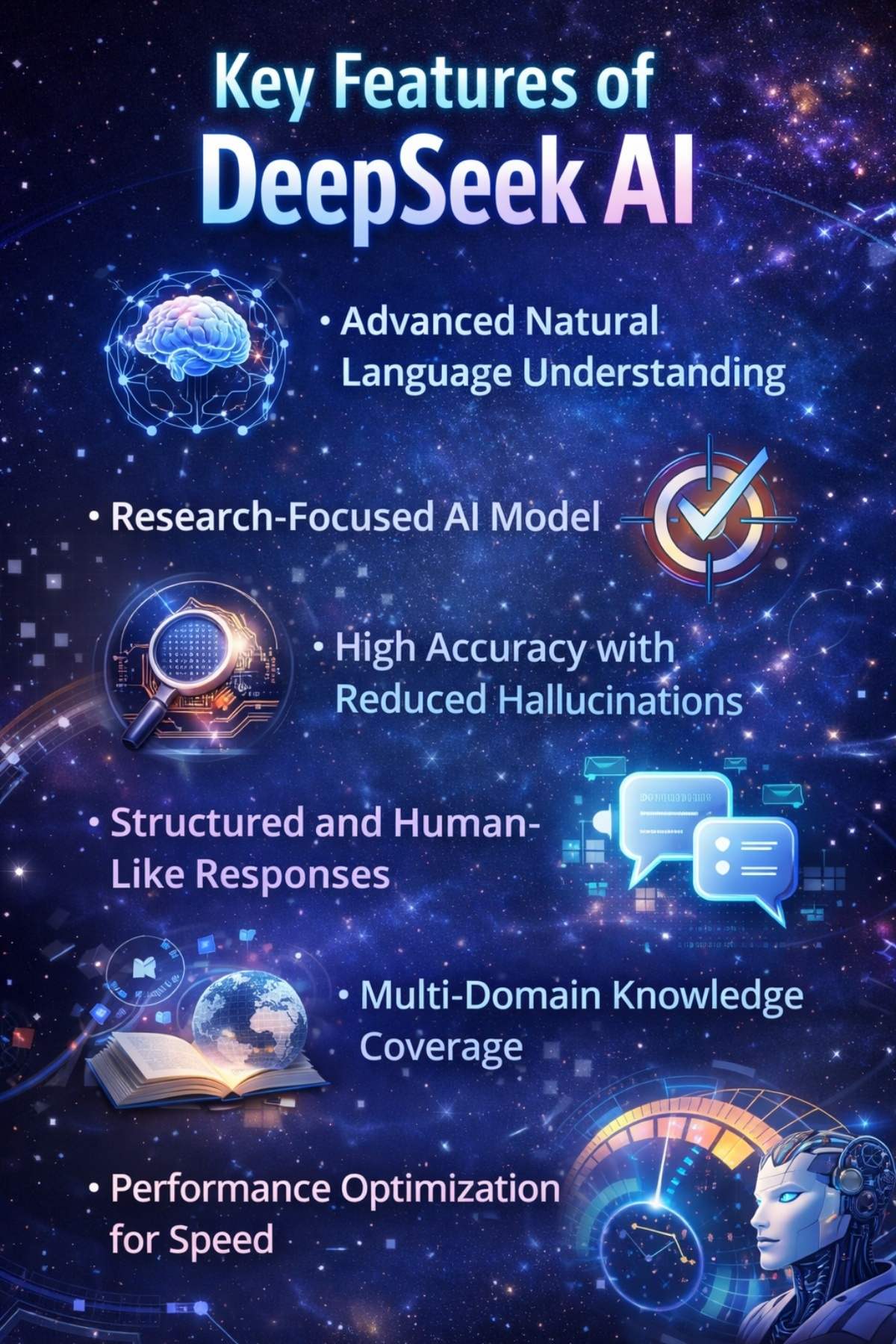 Key Features of DeepSeek AI Tool