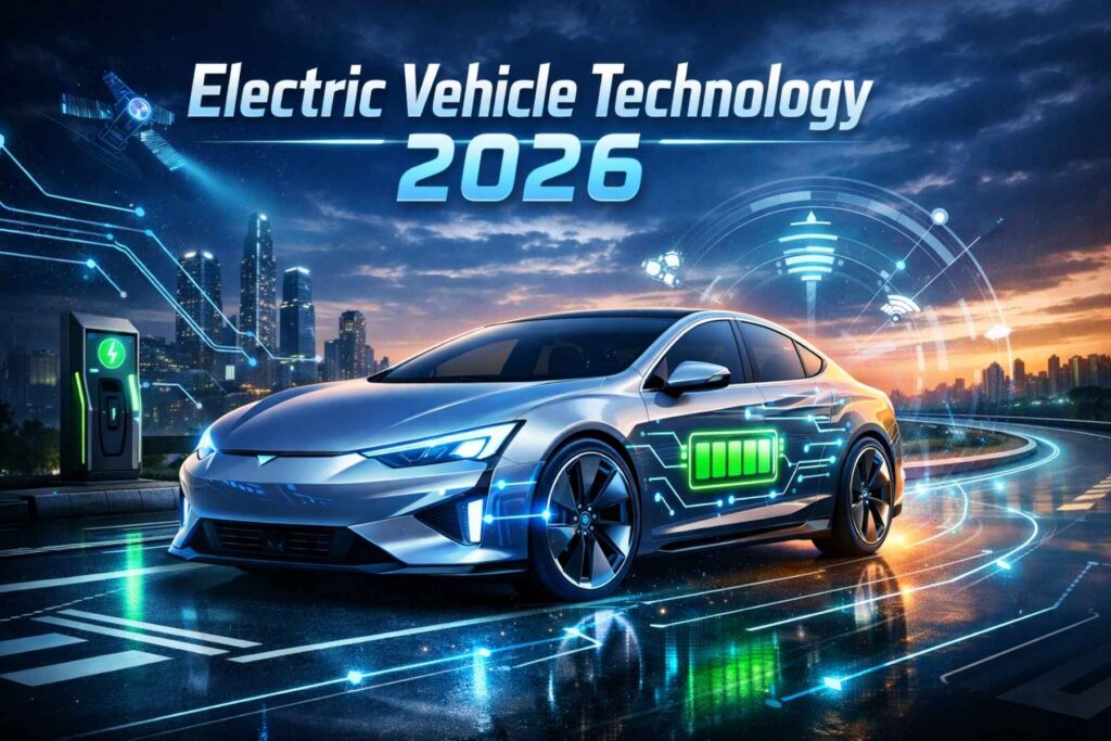 Electric Vehicle Technology 2026 AI-Powered EVs, Battery Breakthroughs & Autonomous Driving Explained