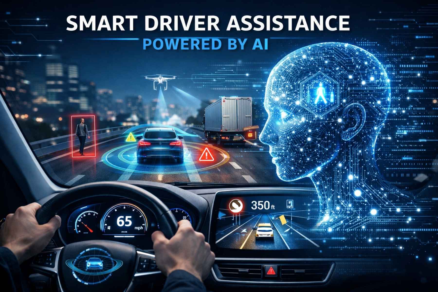 Smart Driver Assistance Powered by AI