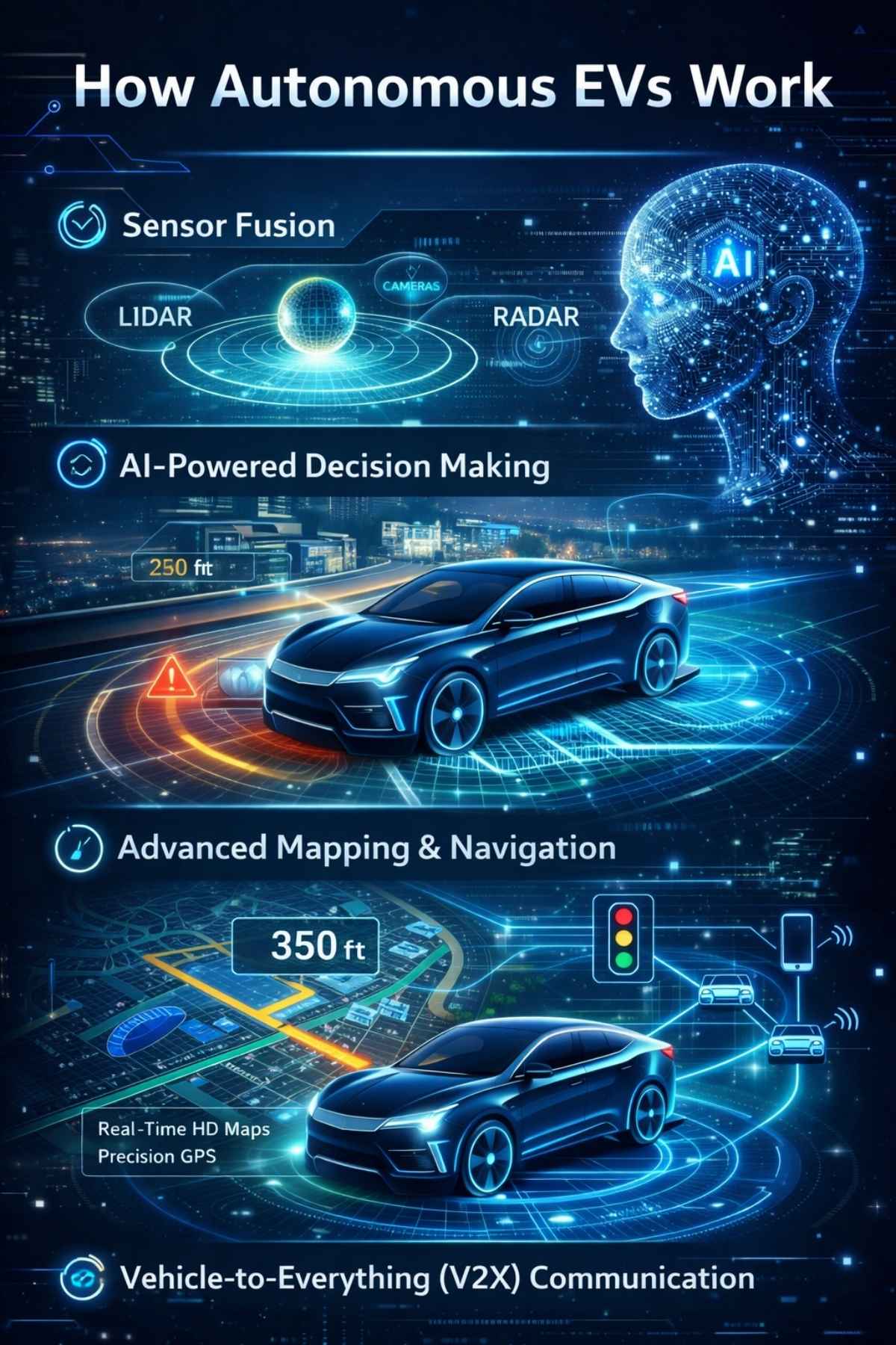 How Autonomous EVs Work