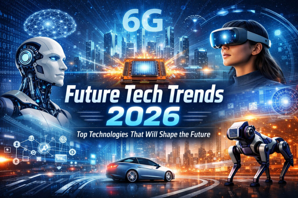 Future Tech Trends 2026 Top Technologies That Will Shape the Future