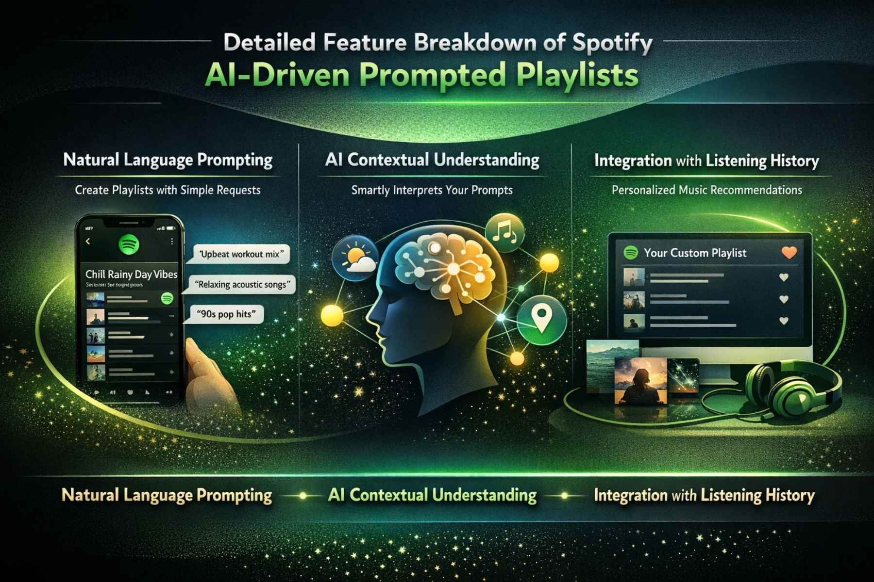 Detailed Feature Breakdown of Spotify AI-Driven Prompted Playlists