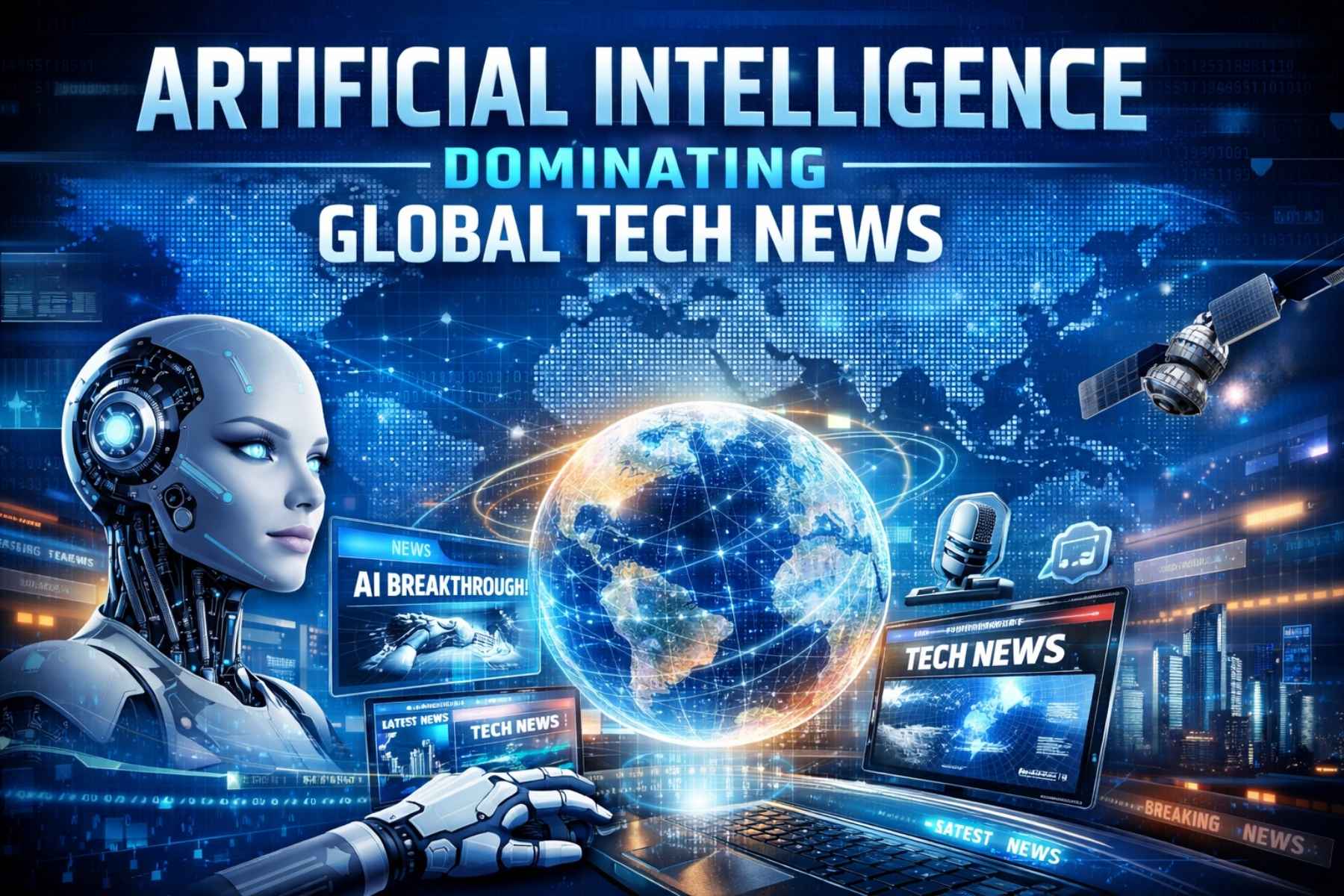 Artificial Intelligence Dominating Global Tech News
