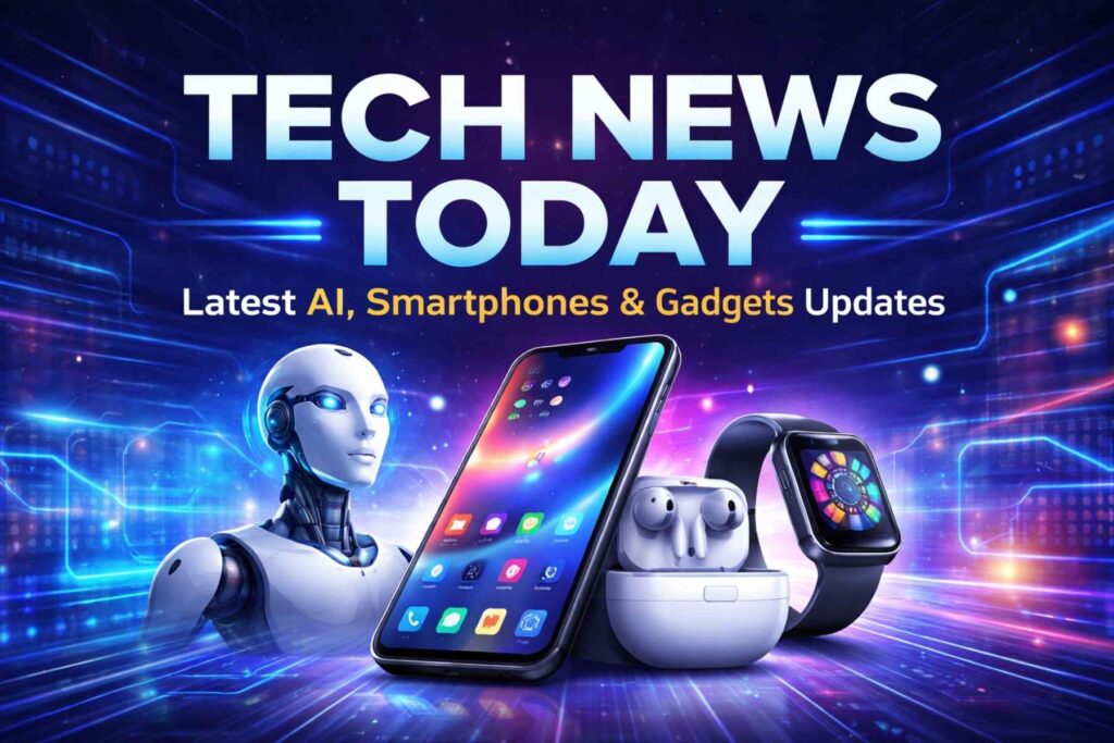 Tech News Today Latest AI, Smartphones & Gadgets Updates