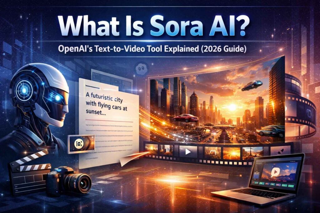 What Is Sora AI OpenAI’s Text-to-Video Tool Explained (2026)