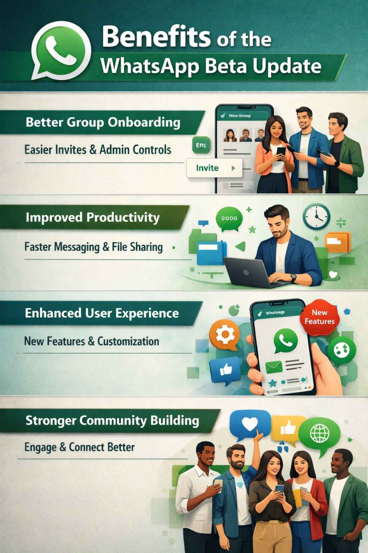 Benefits of the WhatsApp Beta Update