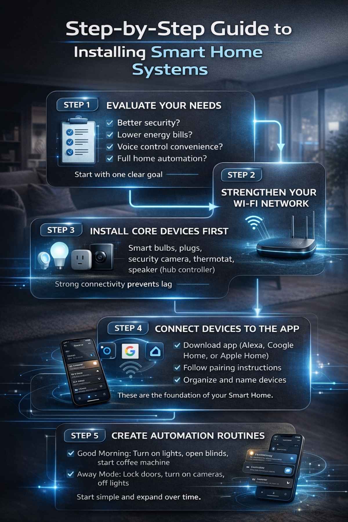 Step-by-Step Guide to Installing Smart Home Systems