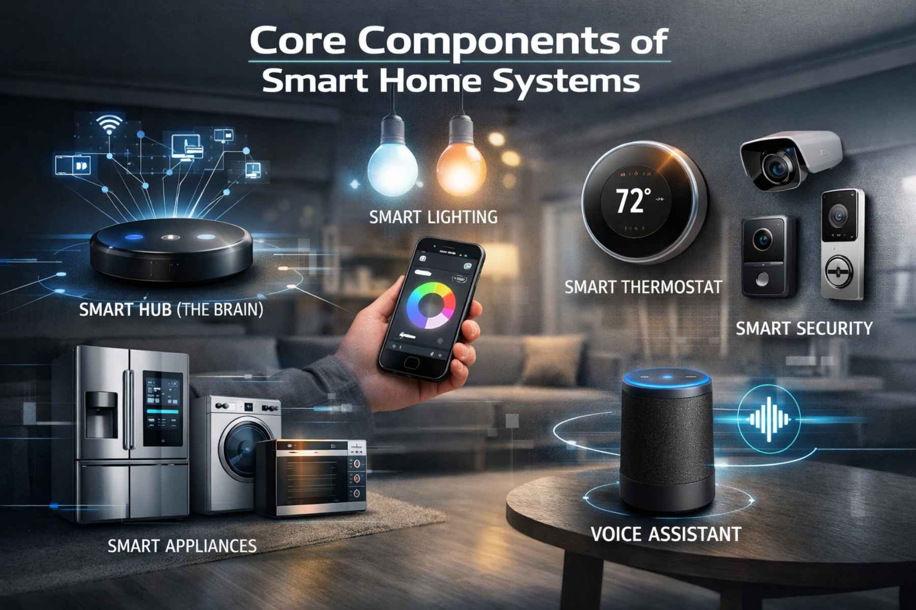 Core Components of Smart Home Systems