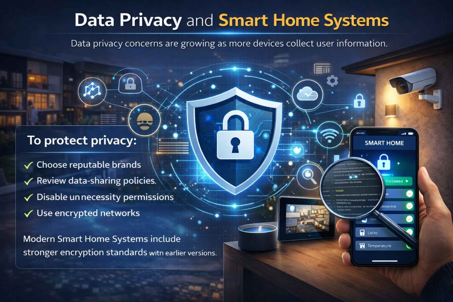 Data Privacy and Smart Home Systems