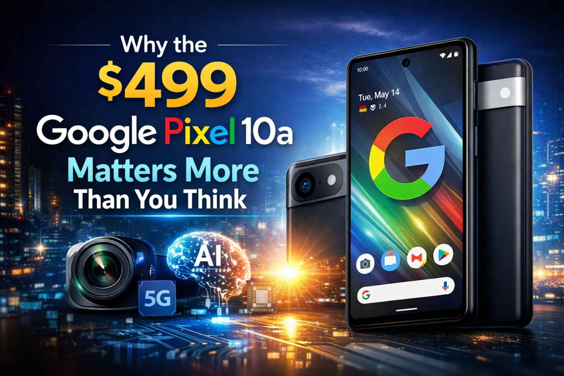 Why the $499 Google Pixel 10a Matters More Than You Think