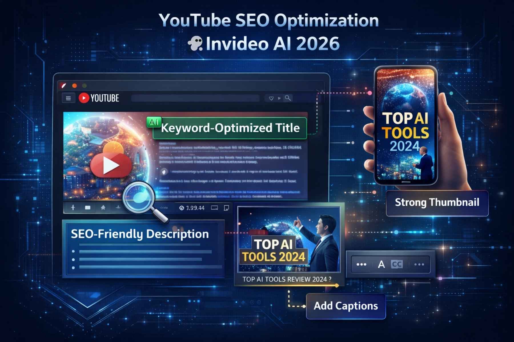 YouTube SEO Optimization with InVideo AI 2026