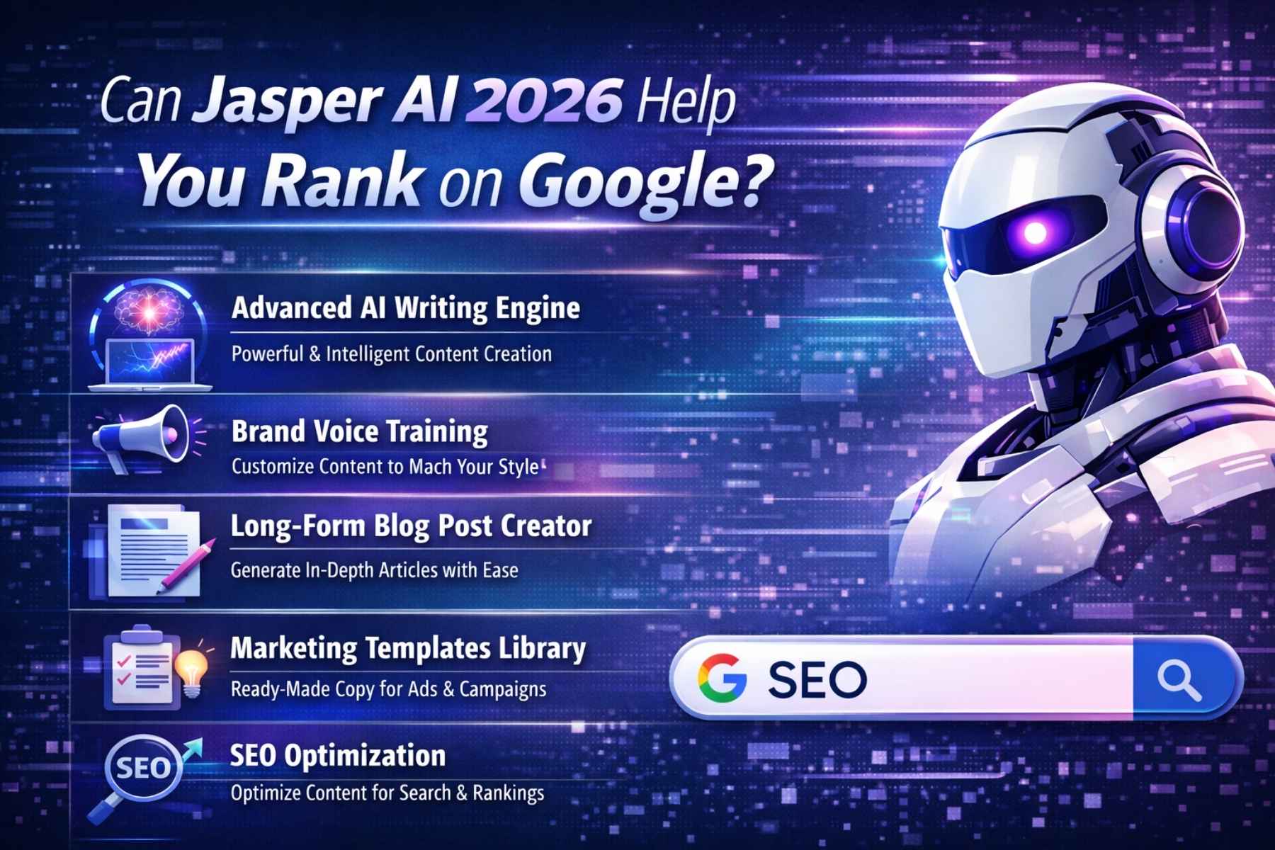 Can Jasper AI 2026 Help You Rank on Google?