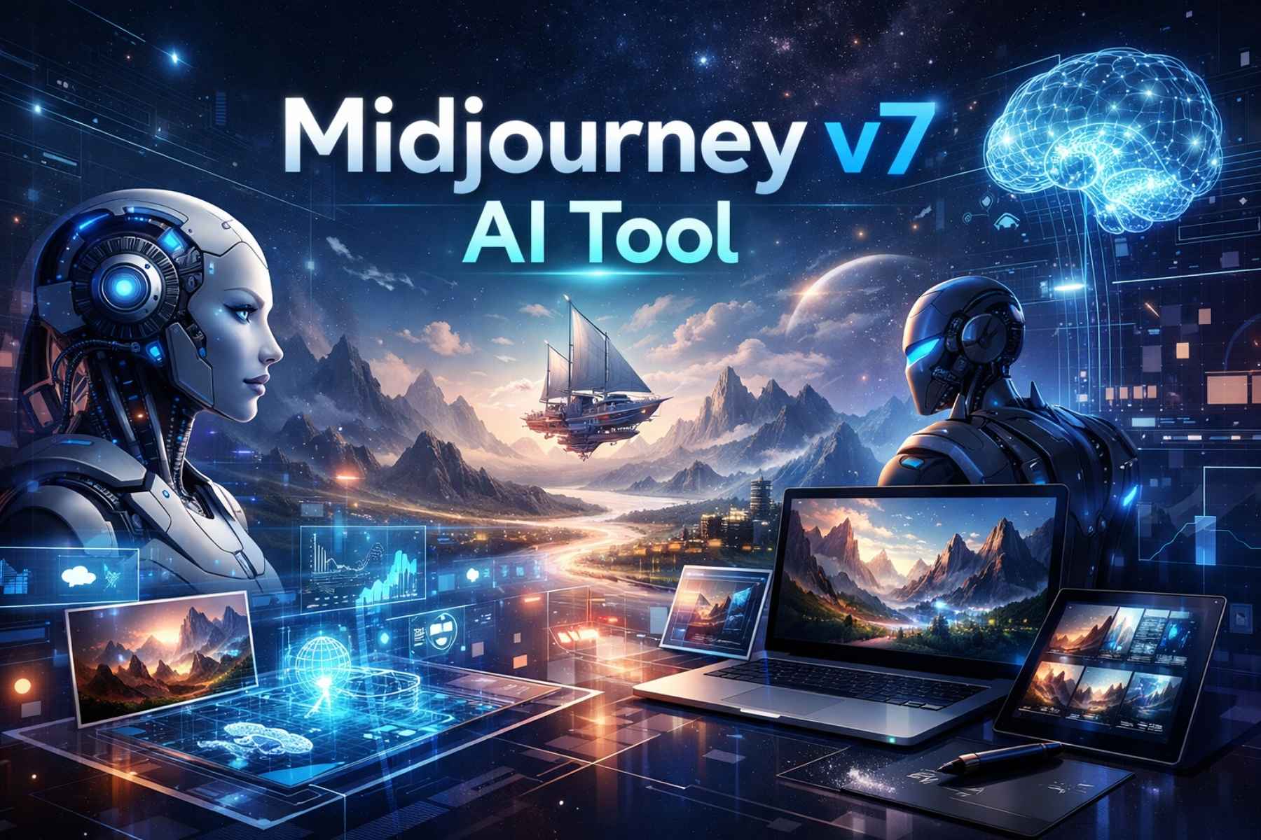 Midjourney v7 AI Tool