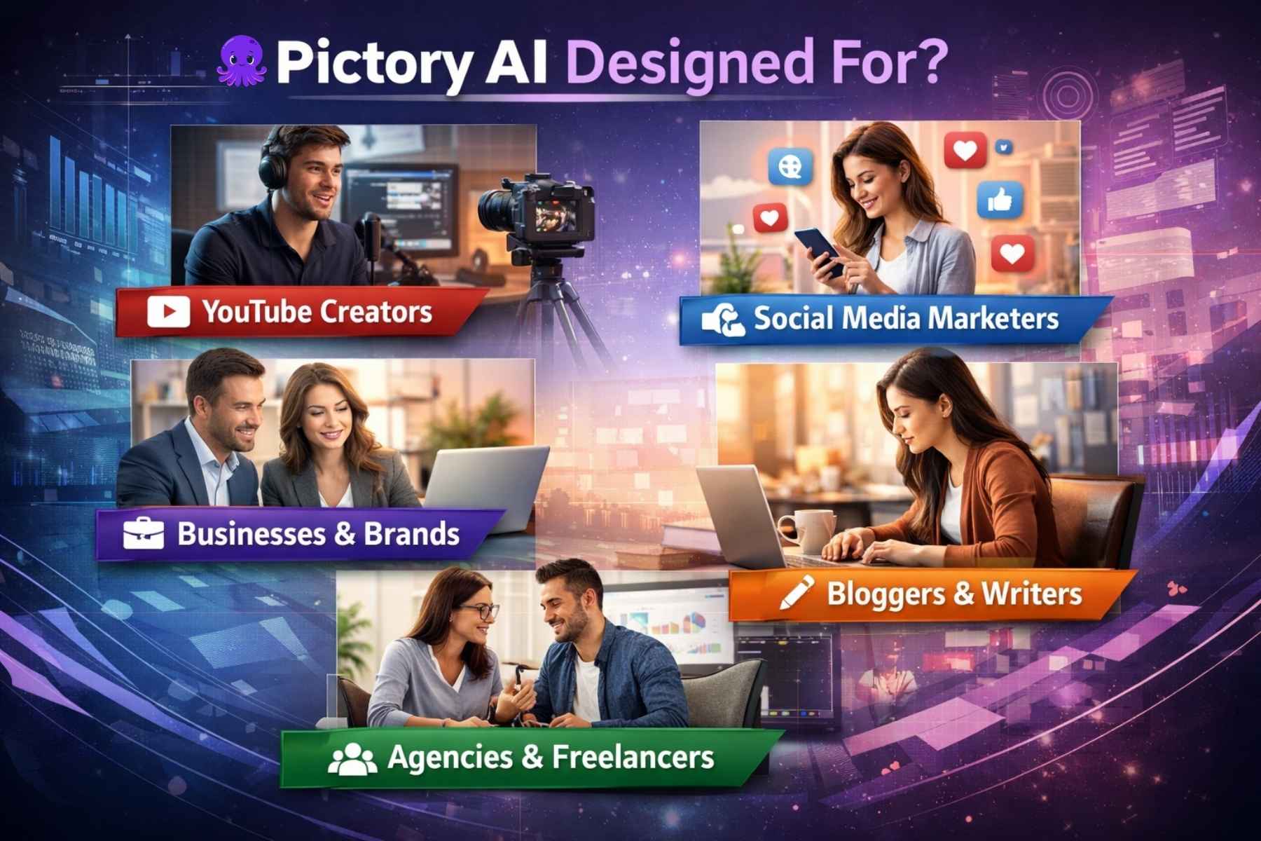 Pictory AI Designed For?