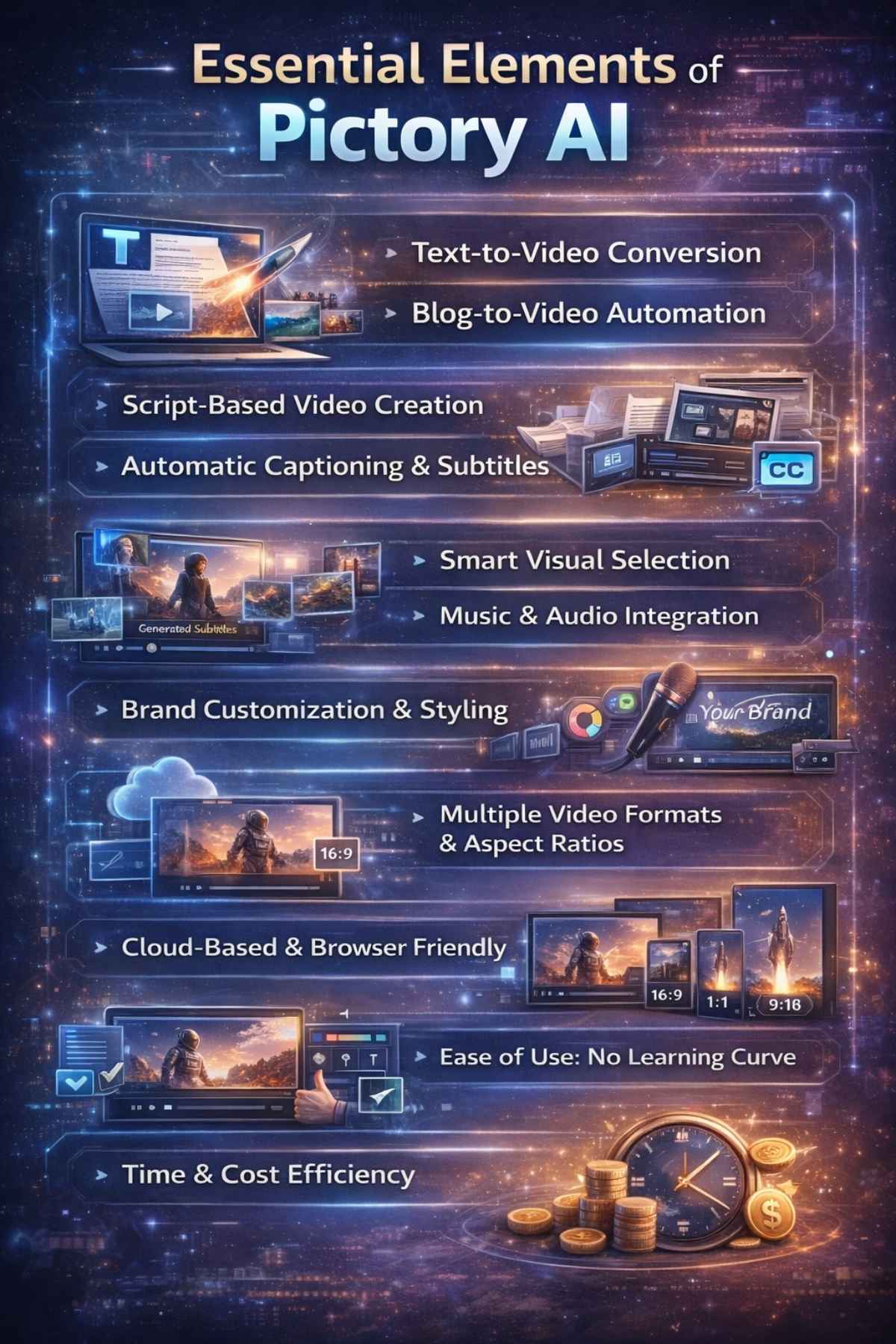 Essential Elements of Pictory AI