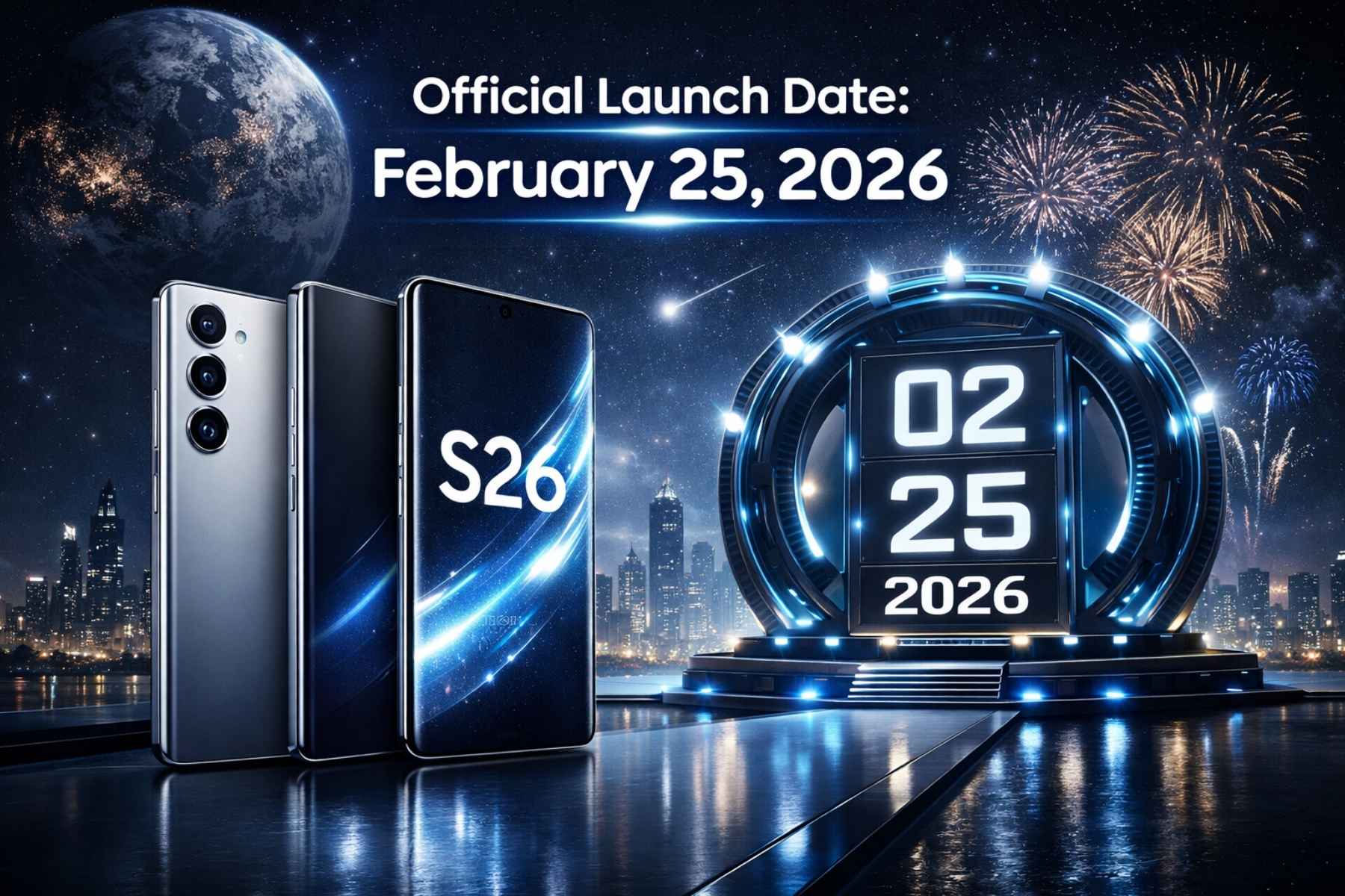 Samsung Galaxy S26 Series 2026 Official Launch Date: February 25, 2026