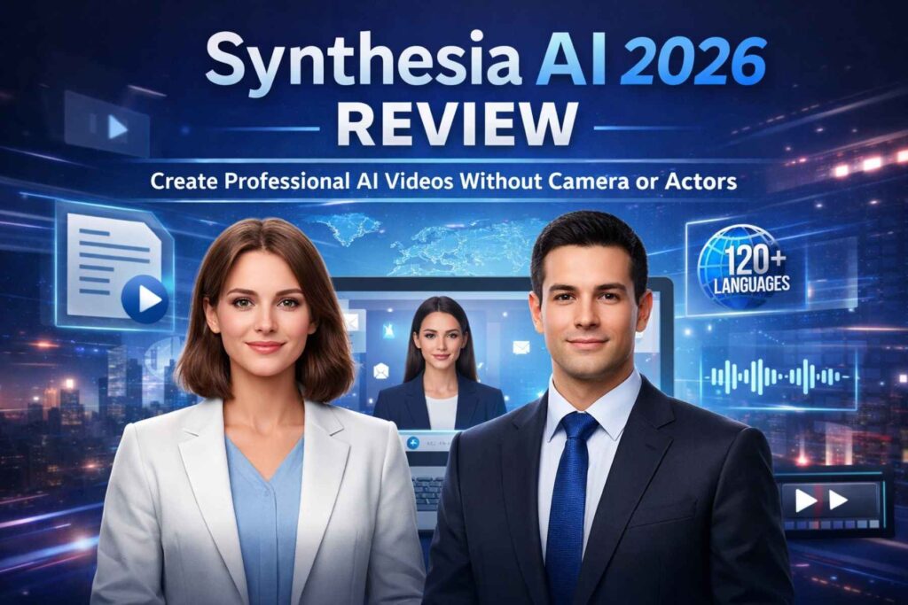 Synthesia AI 2026 Review Create Professional AI Videos Without Camera or Actors