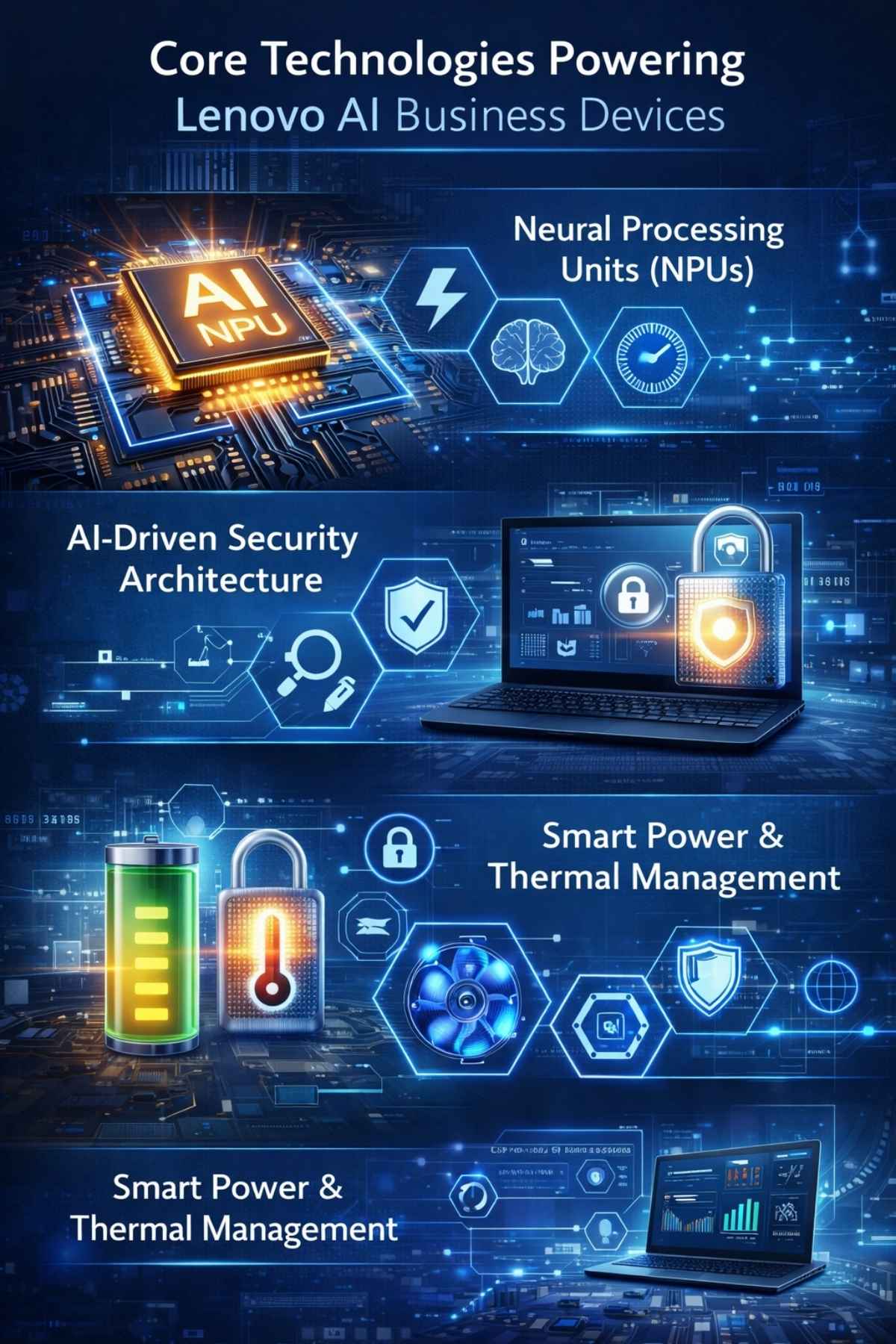 Core Technologies Powering Lenovo AI Business Devices
