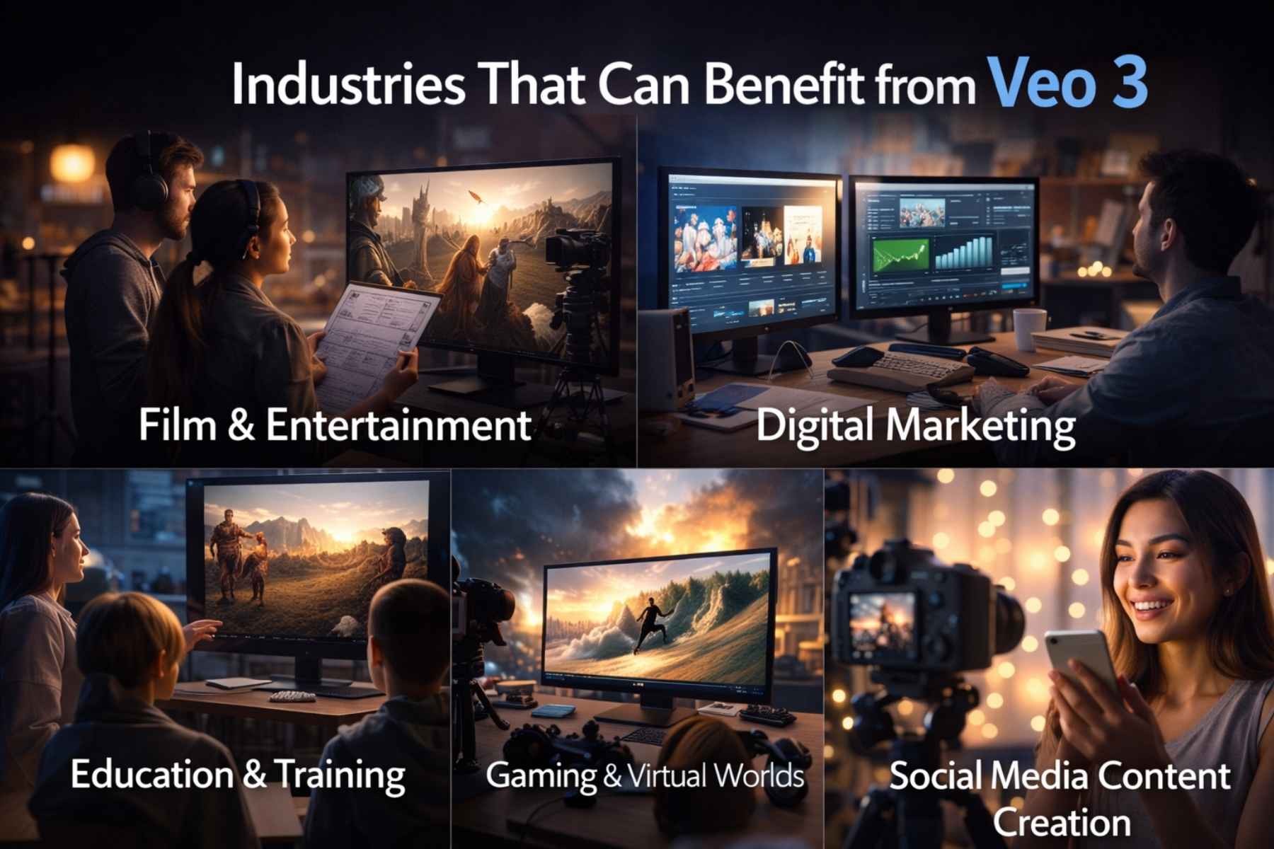 Industries That Can Benefit from Veo 3
