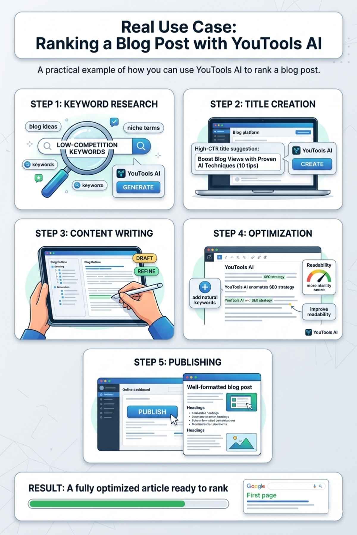 Real Use Case: Ranking a Blog Post