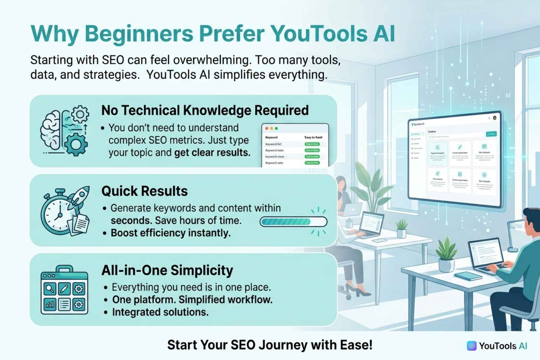 Why Beginners Prefer YouTools AI