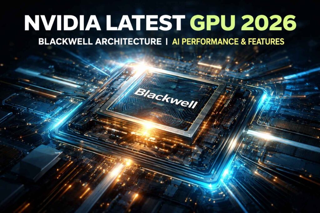 NVIDIA Latest GPU 2026 Blackwell Architecture, AI Performance & Features Explained