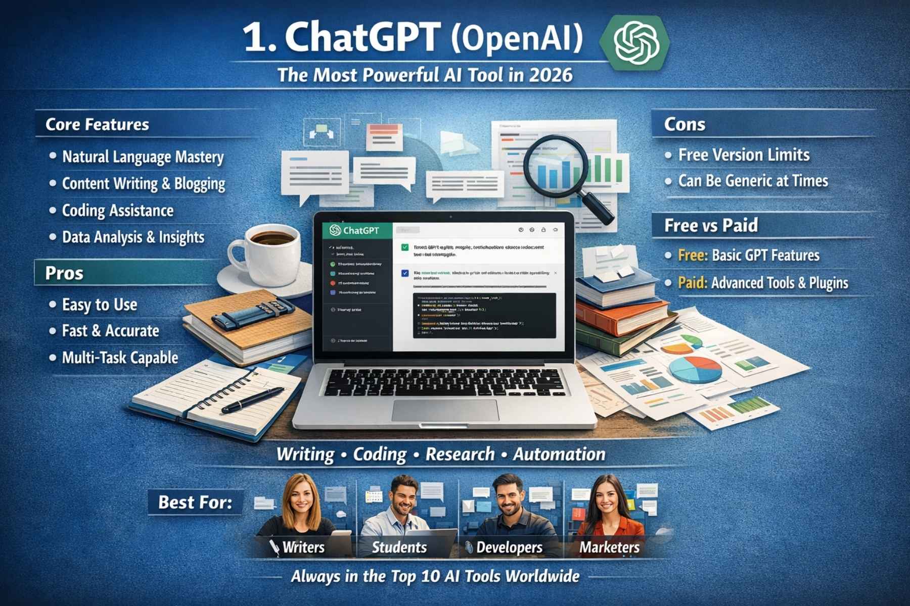1. ChatGPT (OpenAI)