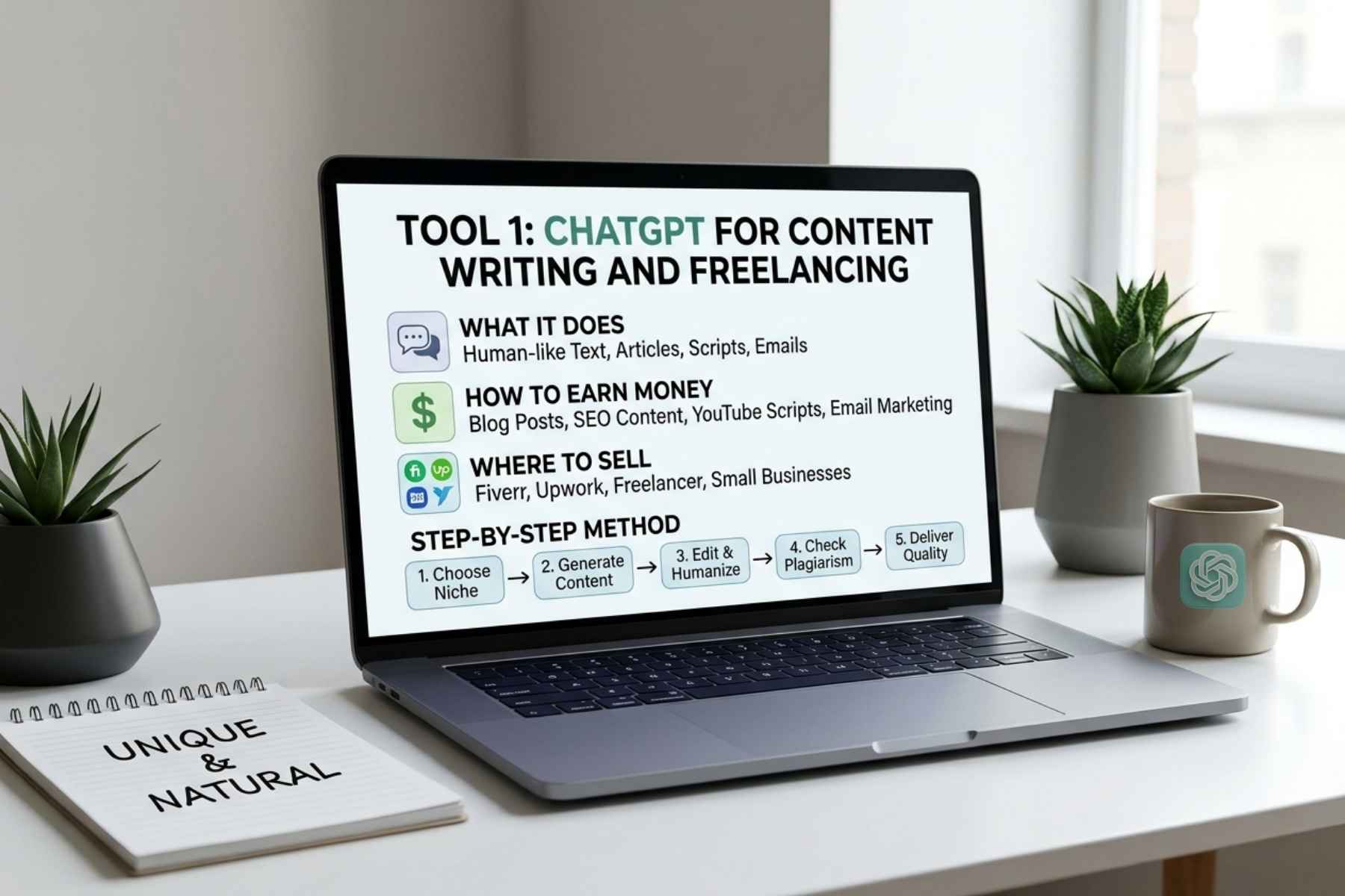Tool 1: ChatGPT for Content Writing and Freelancing