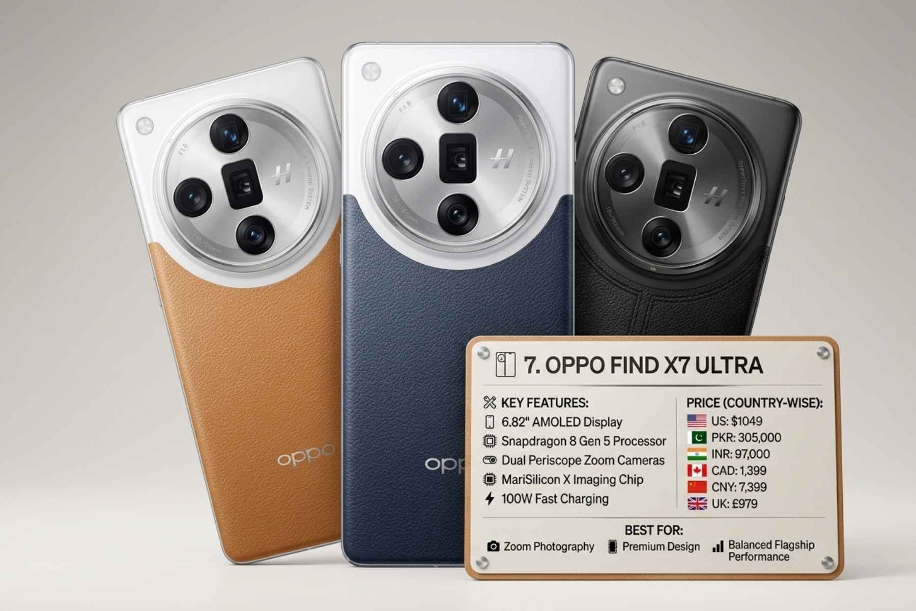 7. Oppo Find X7 Ultra