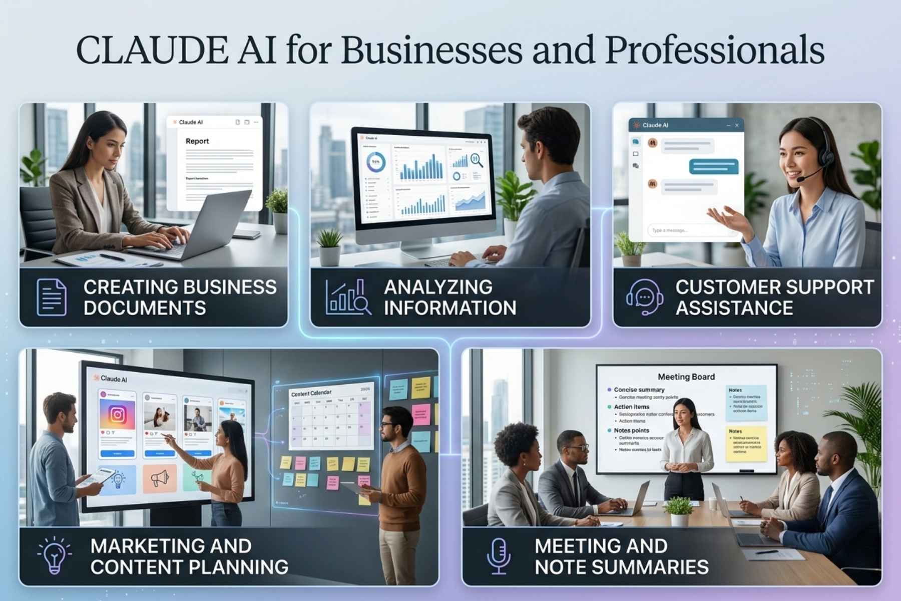 Claude AI for Businesses and Professionals