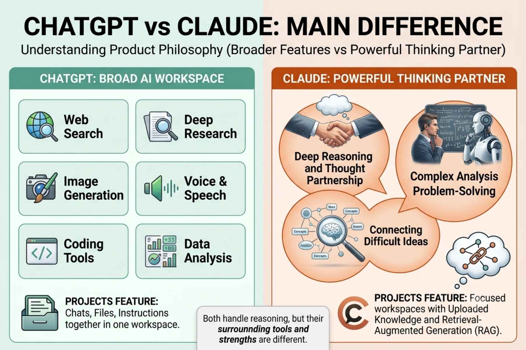 ChatGPT vs Claude: Main Difference